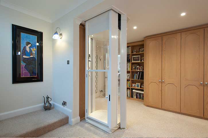 Stiltz Duo Home Elevator - Smallest Residential Elevator in Canada