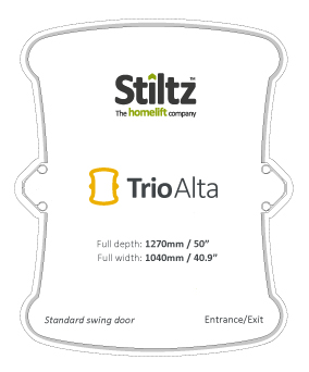 Stiltz Trio Home Elevator Ideal Home Lift For Wheelchair Users